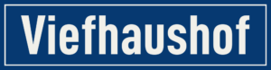 Straßenschild Viefhaushof