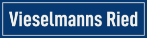Straßenschild Vieselmanns Ried