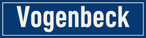 Straßenschild Vogenbeck