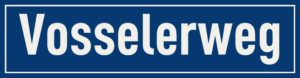 Straßenschild Vosselerweg