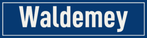 Straßenschild Waldemey