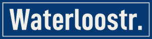 Straßenschild Waterloostraße
