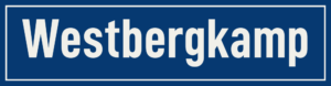 Straßenschild Westbergkamp
