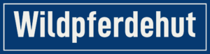 Straßenschild Wildpferdehut