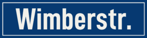 Straßenschild Wimberstraße