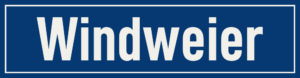 Straßenschild Windweier