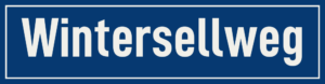Straßenschild Wintersellweg