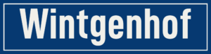 Straßenschild Wintgenhof