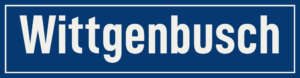 Straßenschild Wittgenbusch
