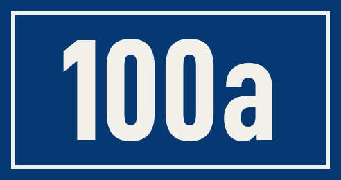 Hausnummer 100a