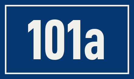 Hausnummer 101a