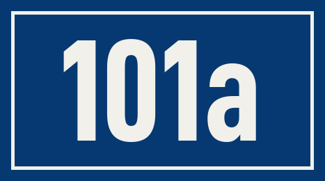 Hausnummer 101a