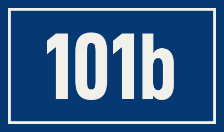 Hausnummer 101b