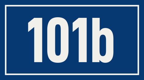 Hausnummer 101b