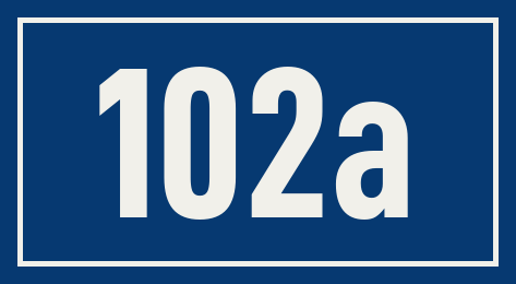Hausnummer 102a