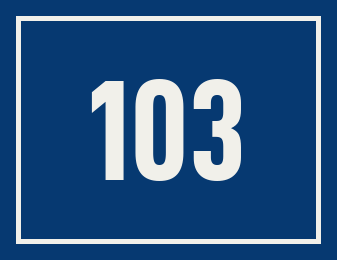 Hausnummer 103
