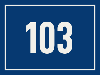 Hausnummer 103