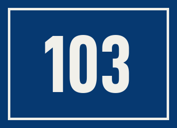 Hausnummer 103