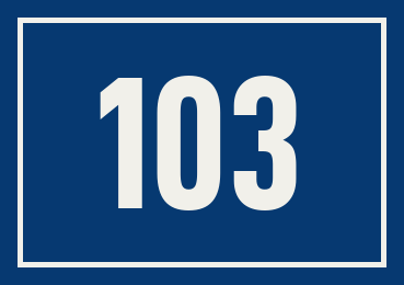 Hausnummer 103