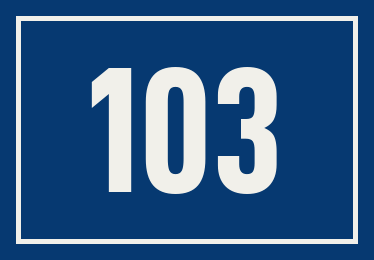 Hausnummer 103