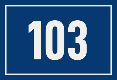 Hausnummer 103