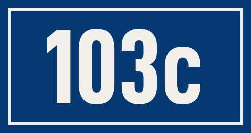 Hausnummer 103c