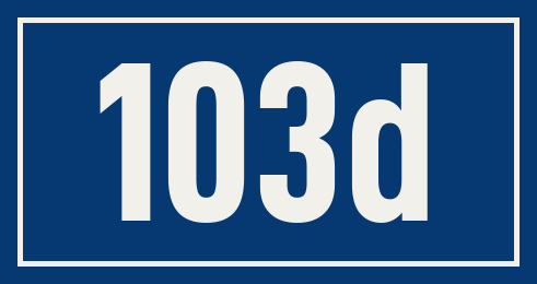 Hausnummer 103d