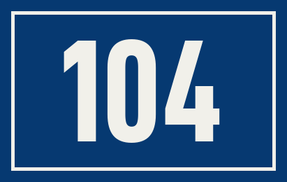 Hausnummer 104