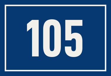 Hausnummer 105