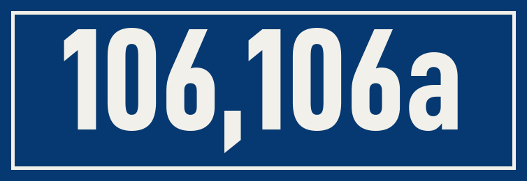 Hausnummer 106,106a