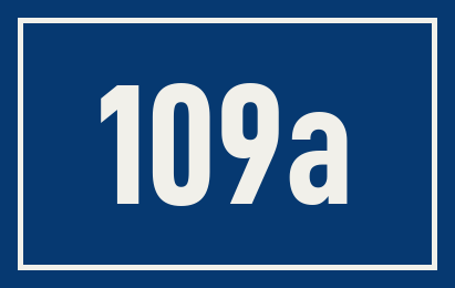 Hausnummer 109a