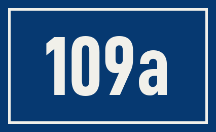 Hausnummer 109a