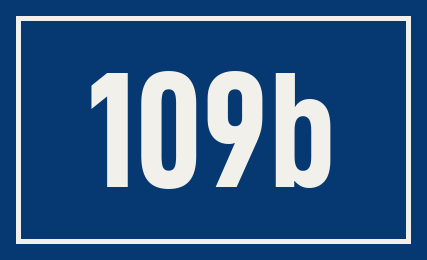 Hausnummer 109b