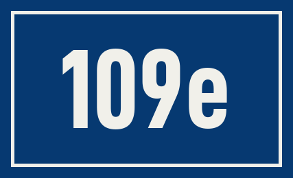 Hausnummer 109e