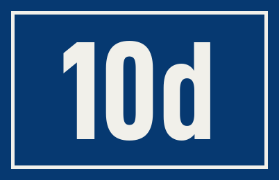 Hausnummer 10d