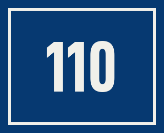 Hausnummer 110