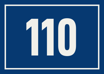 Hausnummer 110