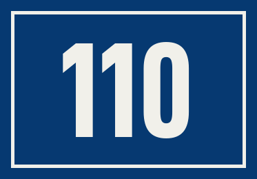 Hausnummer 110