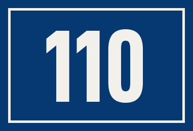 Hausnummer 110