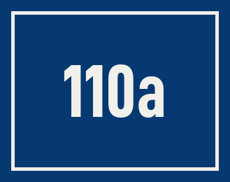 Hausnummer 110a