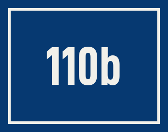 Hausnummer 110b
