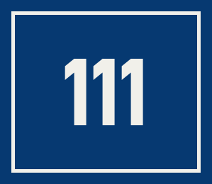 Hausnummer 111