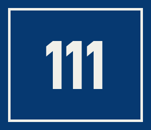 Hausnummer 111