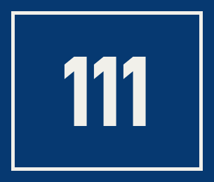 Hausnummer 111