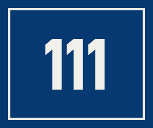 Hausnummer 111