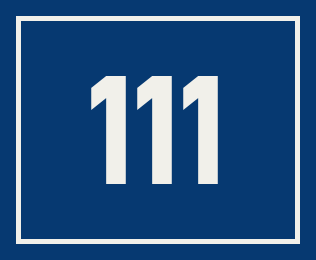 Hausnummer 111