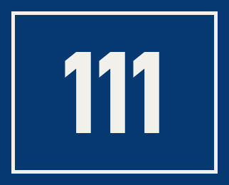 Hausnummer 111