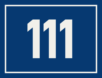 Hausnummer 111