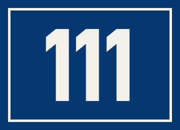 Hausnummer 111