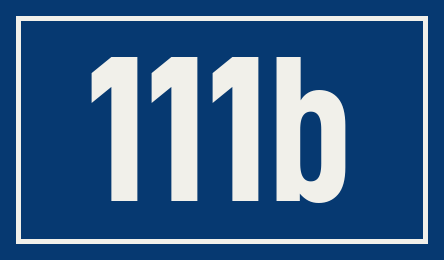 Hausnummer 111b